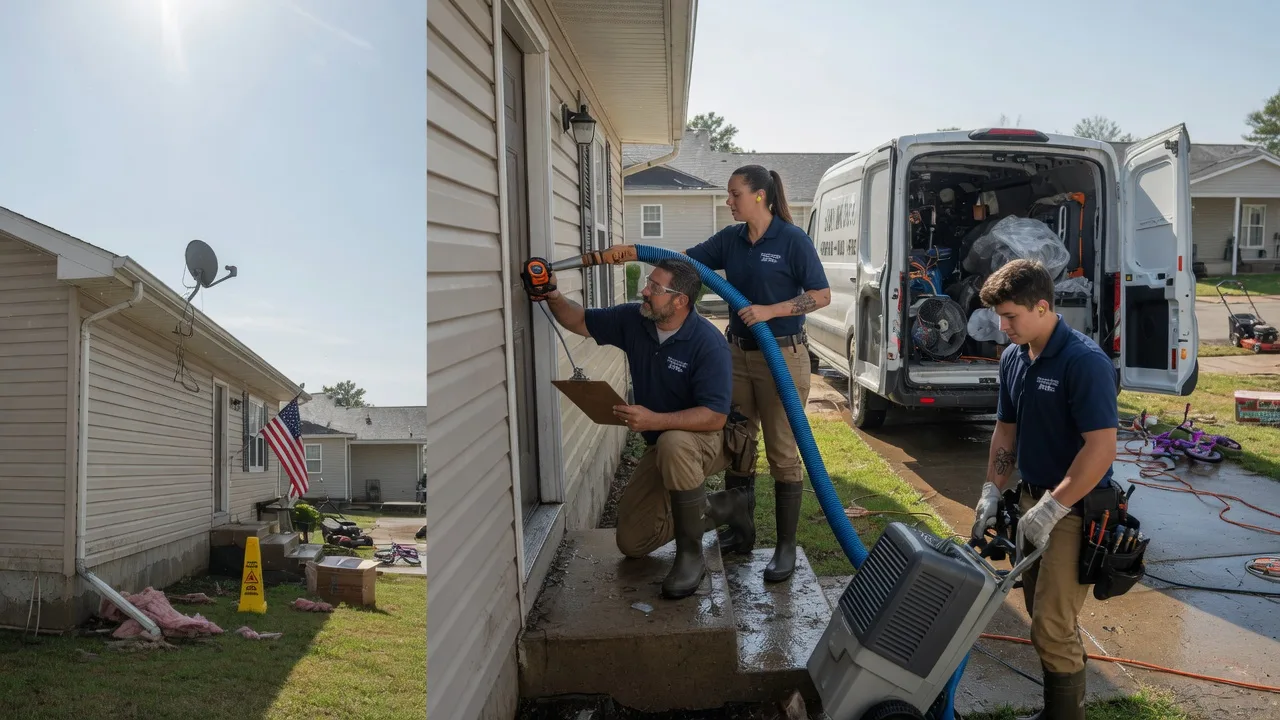 Ceiling Water Damage Restoration in Emerson, NE near me